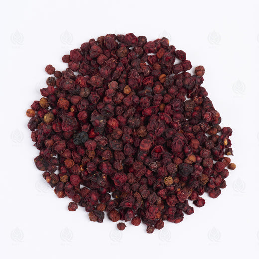 Baies aux Cinq Saveurs (Wu Wei Zi), vue de dessus
