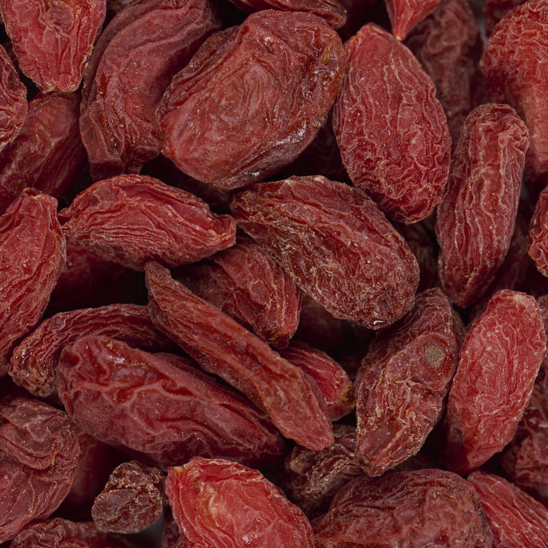 Baies de Goji (grand format) (Gou Qi Zi) – vue de dessus