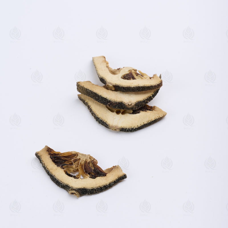 Orange amère (mature) (Zhi Ke) – vue de côté